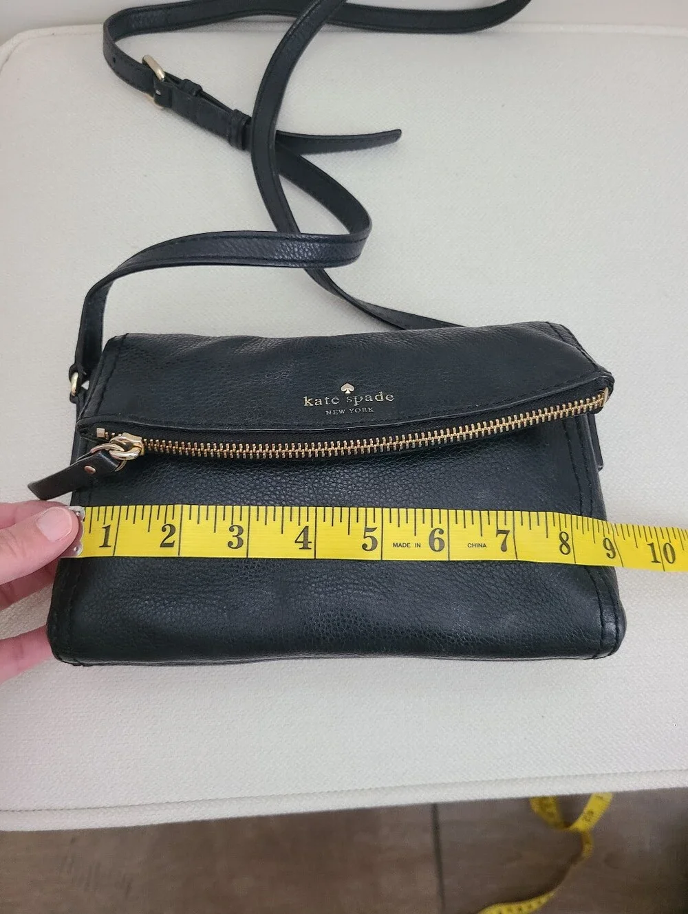 Kate Spade New York Black Cobble Hill Mini Carson Crossbody Bag